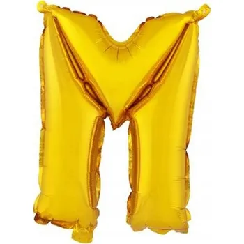 Balónek Balónek fóliový TORO písmenko "M" 30cm