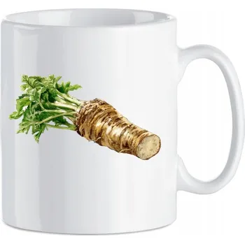 Keramický hrnek Červené Papričky se stonkem, motiv zeleniny