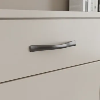Nábytkové kování Interex design Úchytka NICOLA / Antracit matný 160 mm