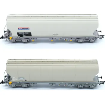 Modelová železnice TT - 2-dílný set silo vozů "NACCO", ep. VI / Arnold HN9757