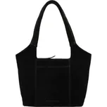 BRAZOS 36x24x10cm, BLACK, kožená kabelka Hide&Stitches