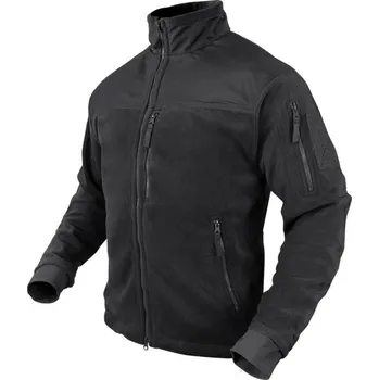 CONDOR OUTDOOR Bunda ALPHA MICRO FLEECE ČERNÁ L ČERNÁ - BLACK