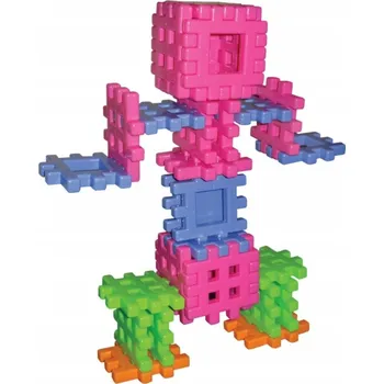 ostatní stavebnice STAVEBNICE STAVEBNICE VAFLE pro děti SADA 36 dílků Wikusie CZAKO