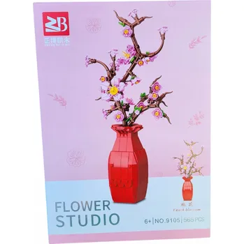 ostatní stavebnice TVŮRCOVÉ STAVEBNICE STAVEBNÍ KVĚTINY KVĚTINÁČ 565 DÁREK PRO MAMINKU Udělej si sám