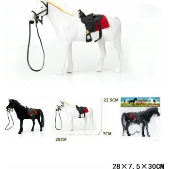 Figurka Flockovaný kůň 3 barvy