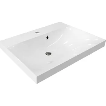 Kotel Mereo Nábytkové umývadlo, 61x46x17 cm, liaty mramor, biele UCM6146