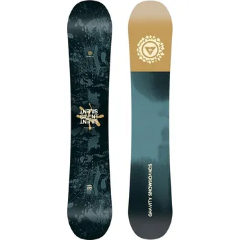 Snowboard Snowboardový set Gravity Silent s vázáním Drift