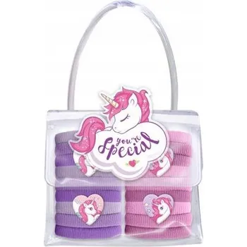 Sada gumiček gumičky na vlasy YOU'RE SPECIAL JEDNOROŽEC