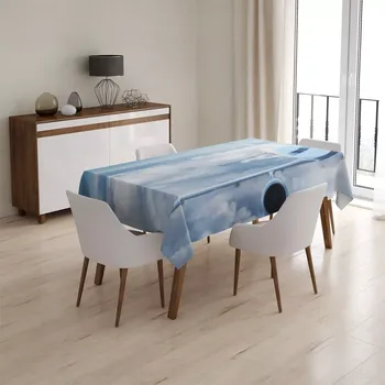 ubrus Sablio Ubrus Letadlo v oblacích - 90x90 cm