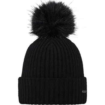 Čepice BARTS Dámská čepice Barts Kenzie ČERNÁ|ŠEDÁ