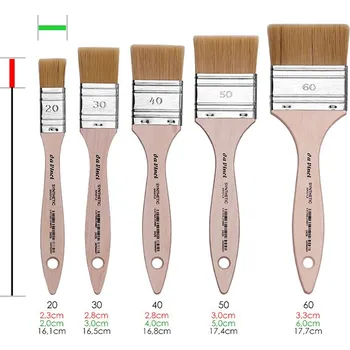 Umělecký štětec Mottler štětce Synthetic Bristle 2429 - da Vinci