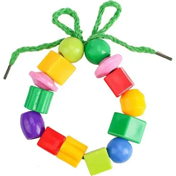 ostatní stavebnice Montessori dětské korálky