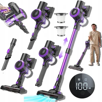 Vysavač Tyčový vysavač Laresar V7 žlutý/zlatý