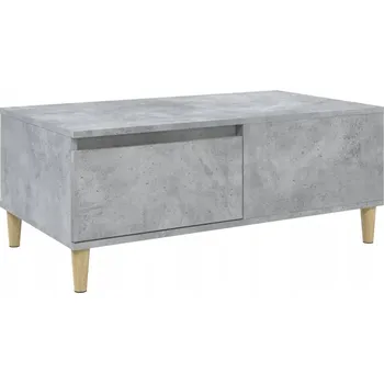 Konferenční stolek Obdélníkový stolek VidaXL, 50 x 36,5 x 90 cm, světle betonový