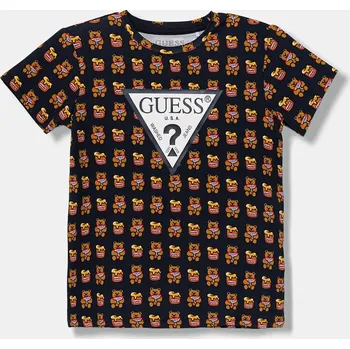 Dívčí tričko Dětské tričko Guess H1YT00.K6YW1.9BYA černá 99X, vel. 113-118