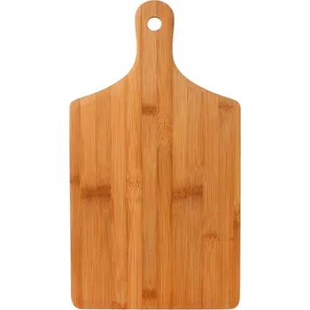 Kuchyňské prkénko Dřevěné krájecí prkénko PROVENCE s rukojetí bambus 44cm