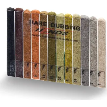 Hends Hare Dubbing Box Dark Colors