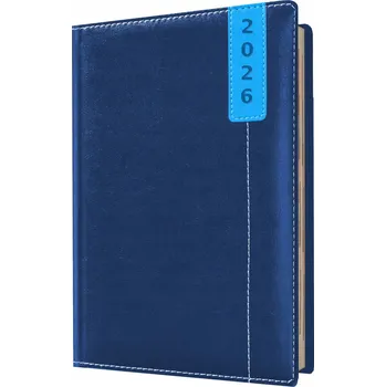 Diář Knižkový diář pro podnikatele 2026 A6 Evena modrý