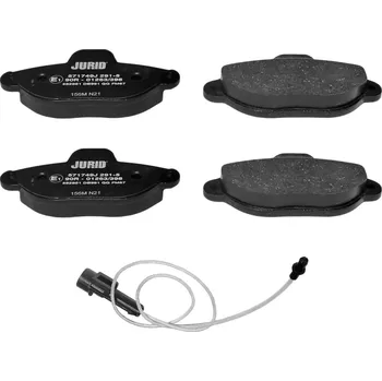 Brzdová destička Sada brzdových destiček, kotoučová brzda JURID 571749J