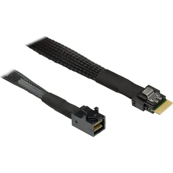 Inter-Tech (SFF-8654 4i) Slim SAS na (SFF-8643) Mini-SAS HD, 0,7m 88885663