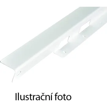 Nábytkové kování Ochranný tepelný štít boční L+P RAL bílá 9003