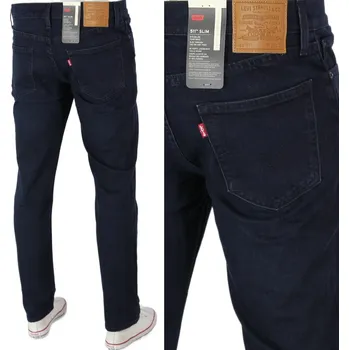 Pánské džíny LEVI'S 511 SLIM DŽÍNY STŘÍH REGULAR STRAIGHT "Dark Blue" W34 L32