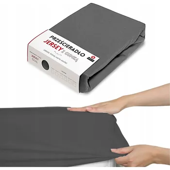 Prostěradlo Prześcieradło z gumką Łóżkoholicy jersey 160 x 200 cm