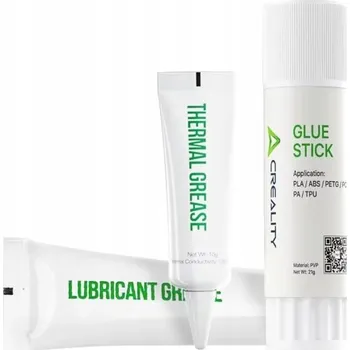 3D tisk Originální sada Creality. Maziva a lepidlo pro 3D tiskárny.