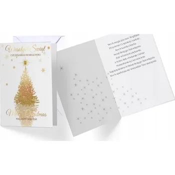 Obraz Vánoční přání 11,7 x 16,6 cm