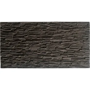 Vrták Basalt Line, dekorativní panel. Imitace kamene, cihly, obkladu.