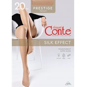Podprsenka Punčocháče hladké Conte Elegant Prestige 20den zelená shade velikost 4