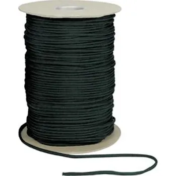 Lano Šňůra PARACORD nylon 550LB na cívce ø 4 mm / 300 m ČERNÁ