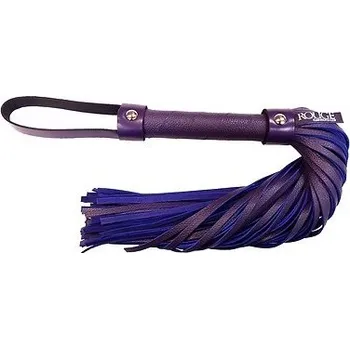 ROUGE Short leather flogger purple