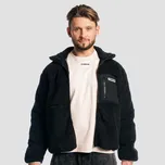 GymBeam Sherpa Jacket Black S černá