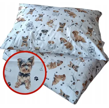 Povlečení Antialergické Povlečení 90x200 + 1x 40x60 100% bavlna KOSMOS