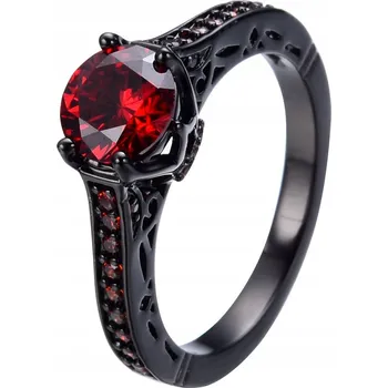 Prsten ZÁSNUBNÍ Prstýnek GOTICKÝ 316L vel. 17