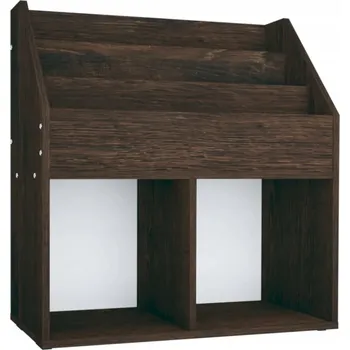 Knihovna Regál VidaXL 71 x 30 x 78,5 cm, odstíny hnědé