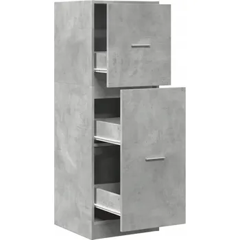 Komoda VidaXL šedá, 41 x 40 x 118 cm