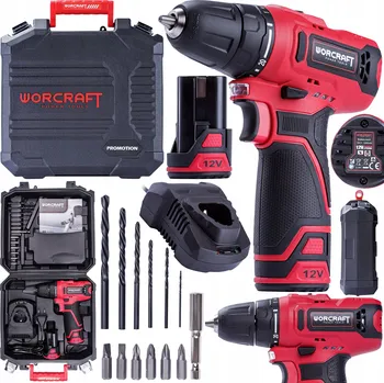 Akumulátorový Aku Šroubovák Worcraft 12V CD-12LiA