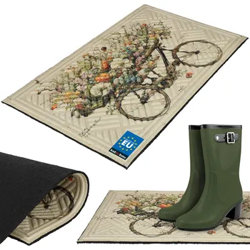 Rohožka Rohožka 45x75 kolo dekorativní ke dveřím - směs barev \ rower