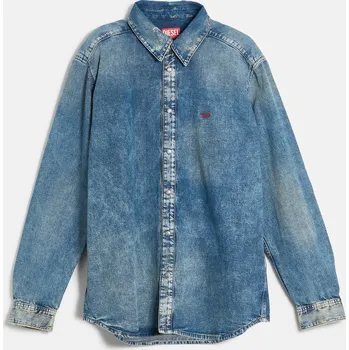 Pánská košile KOŠILE DIESEL D-SIMPLY SHIRT BLUE