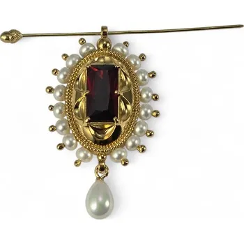 Brož Středověká brož, Burgundsko, XV. století