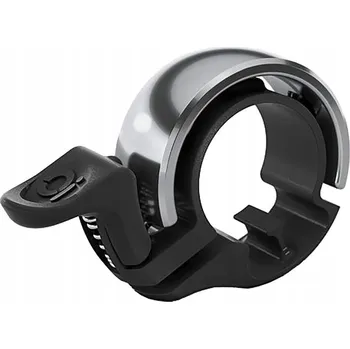 Zvonek na kolo Knog Oi Classic černý leštěný zvonek Velký 23,8