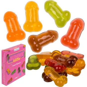 Out of the blue Willy gummy bonbony ve tvaru penisu rozlučka se svobodou 100 g
