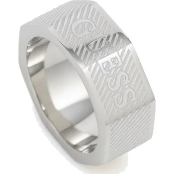 Prsten Guess Módní ocelový prsten pro muže Bond Street JUMR03030JWST 66 mm + 2 měsíce na vrácení zboží