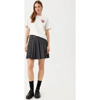 Pánské tričko HUGO T-Shirt Vintage 50534545 Bílá Boxy Fit XL