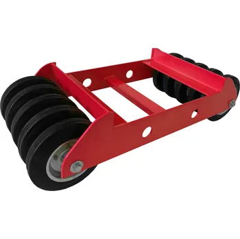 Manol Vozík pod kolo 16 STD ocelový, červený, 1500 kg