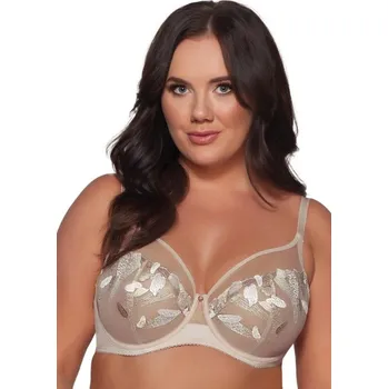 Podprsenka Ava Lingerie Podprsenka Masumi 2082 Blush 80 D Béžová