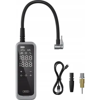 pumpička XO hustilka pneumatik CZ018 černá univerzální 5000mAh bezdrátová