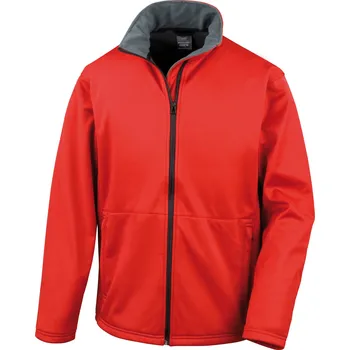 Pánská bunda Result Pánská softshellová bunda R209M Red XXL